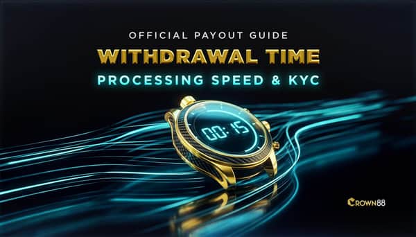 CROWN88 Withdrawal Time